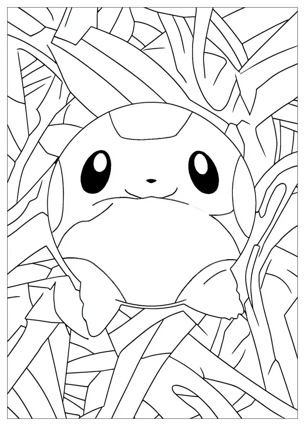 Pokeball Coloring Pages-11