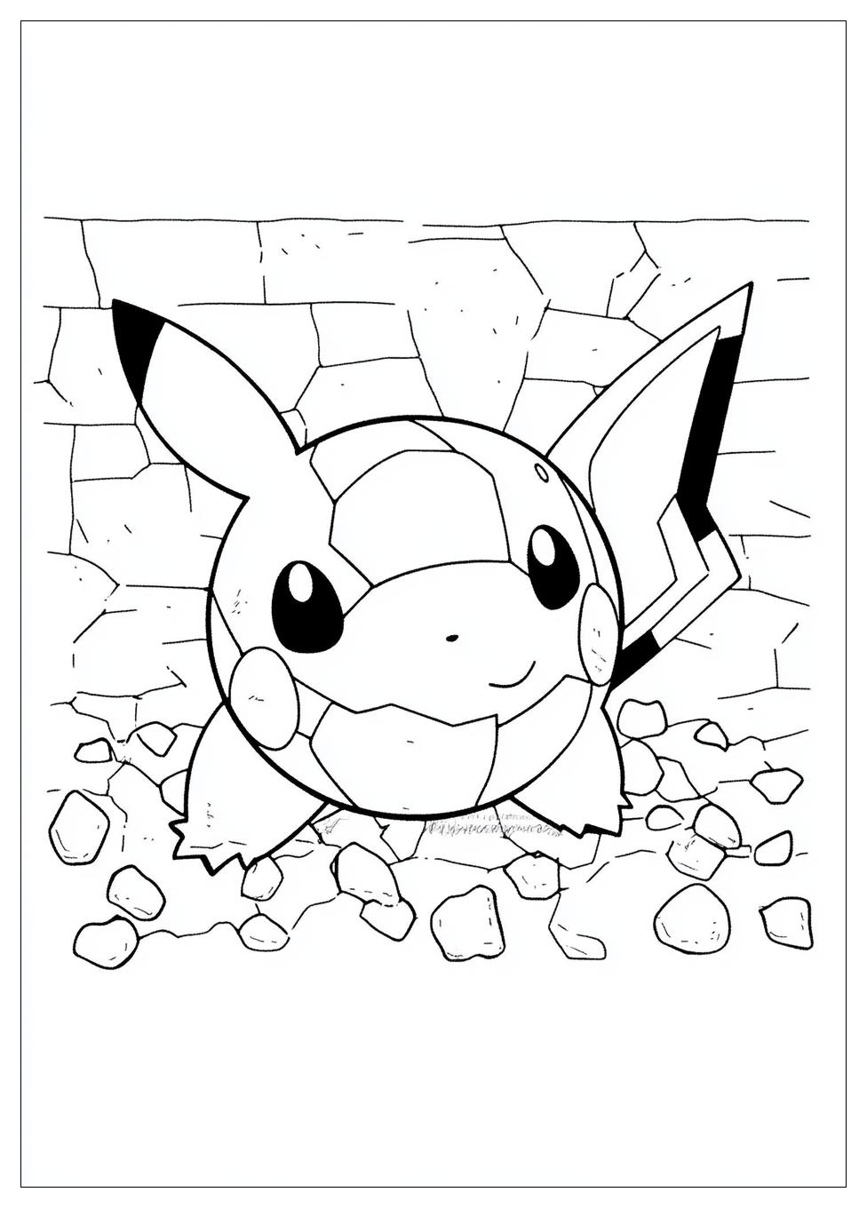 Pokeball Coloring Pages-12