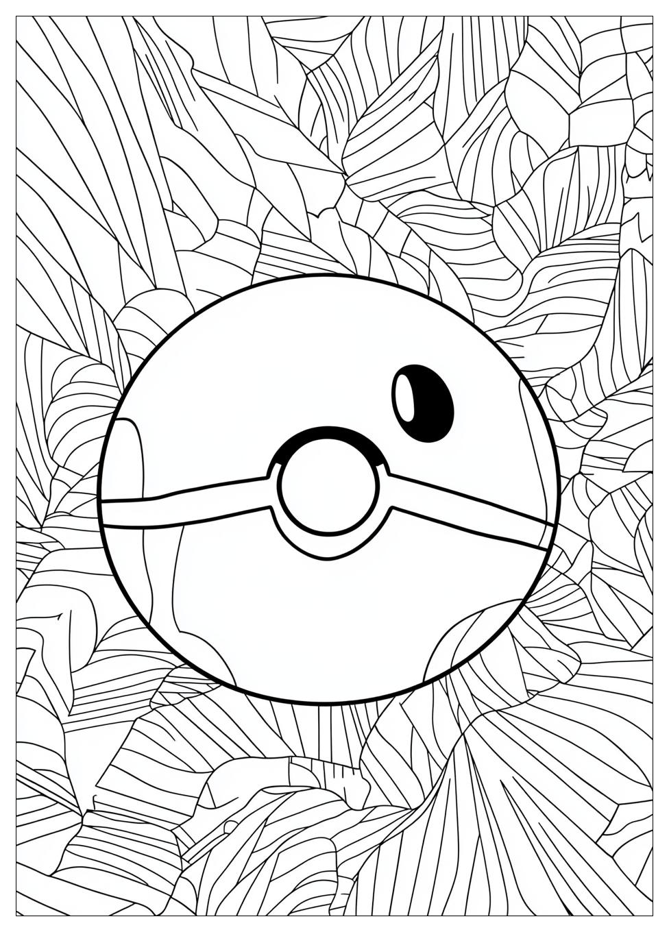 Pokeball Coloring Pages-16