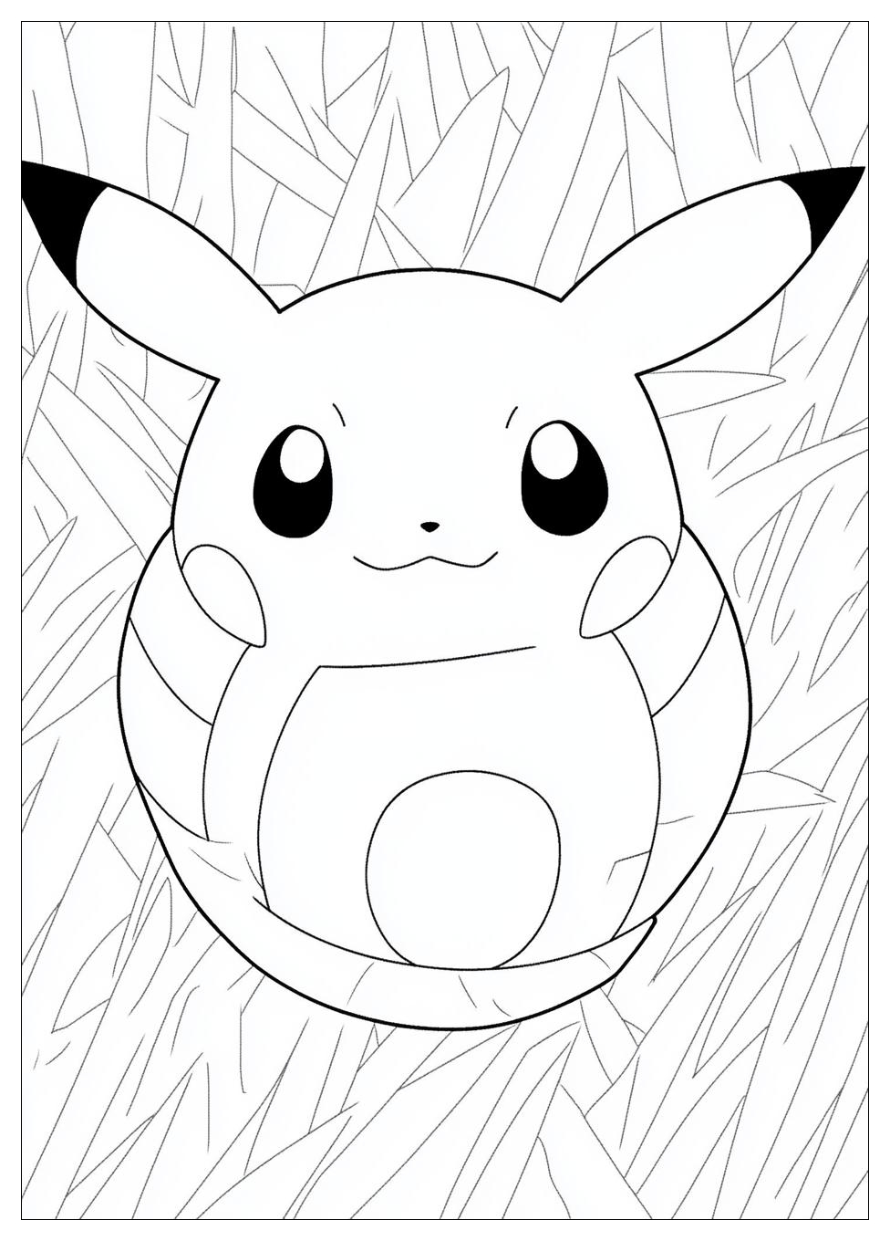 Pokeball Coloring Pages-2