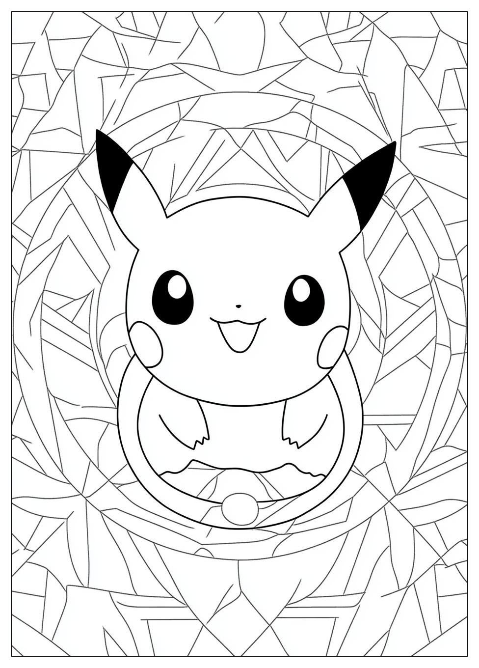 Pokeball Coloring Pages-3