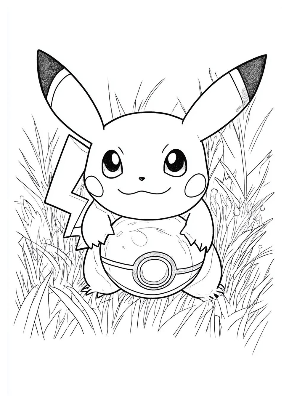 Pokeball Coloring Pages-5