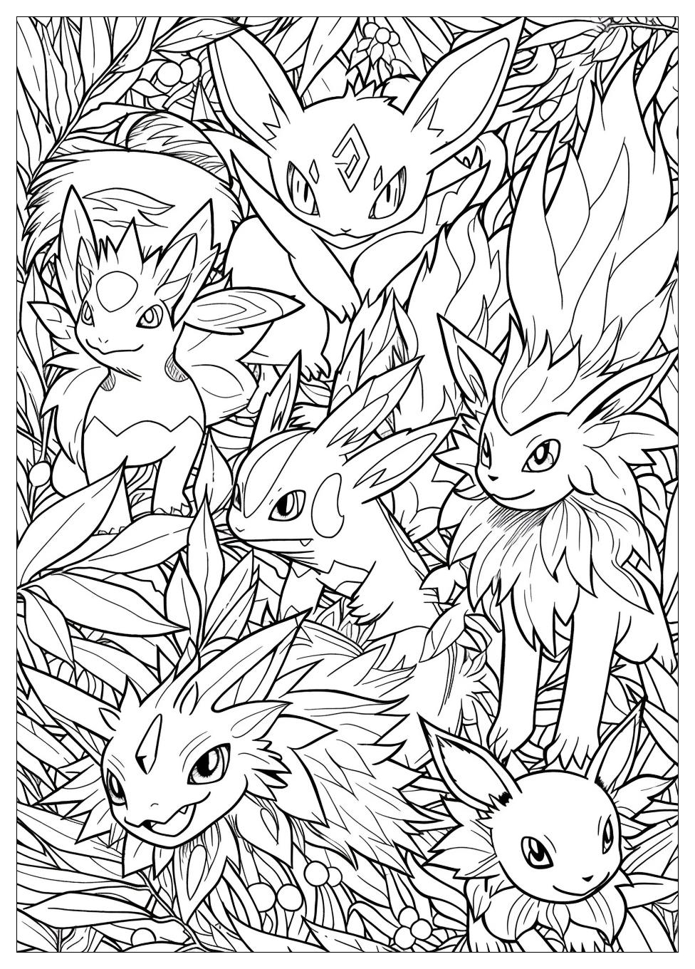 Pokemon Card Coloring Pages-14