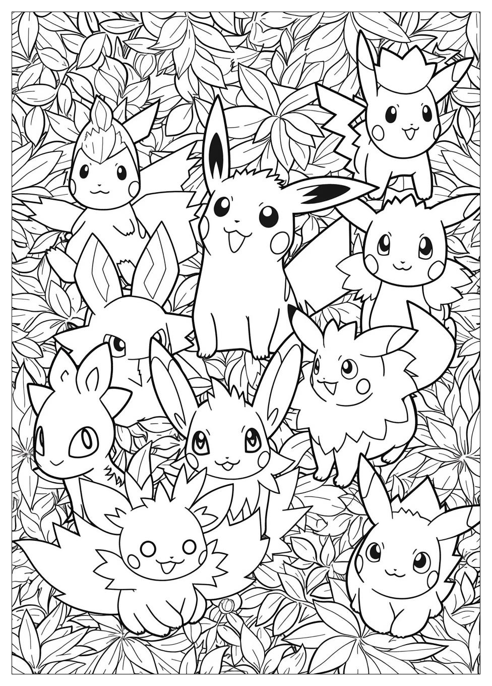 Pokemon Card Coloring Pages-19