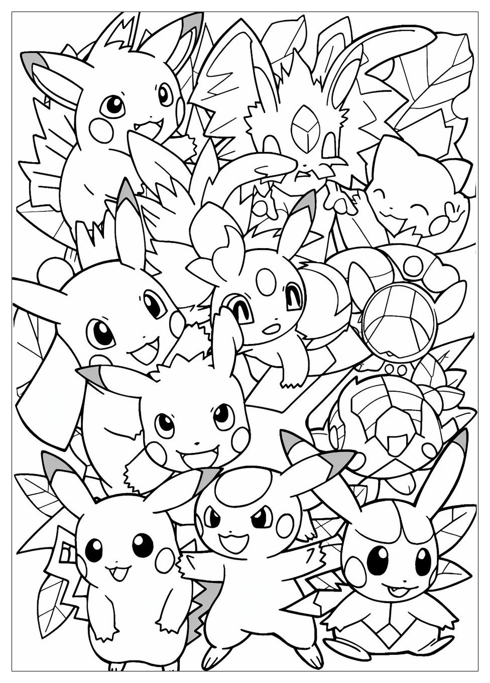 Pokemon Card Coloring Pages-8