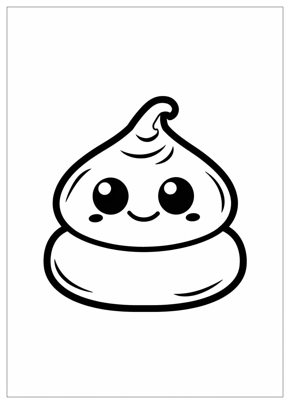 Poop Emoji Coloring Pages-12