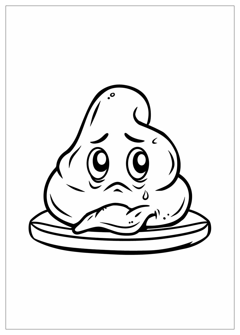 Poop Emoji Coloring Pages-14
