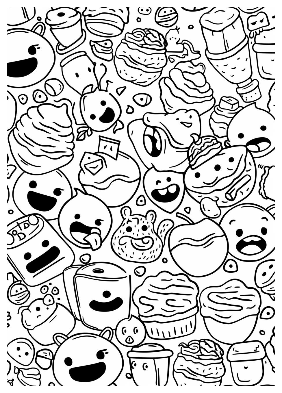 Poop Emoji Coloring Pages-15