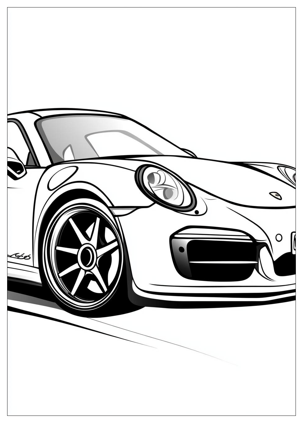 Porsche Coloring Pages-10