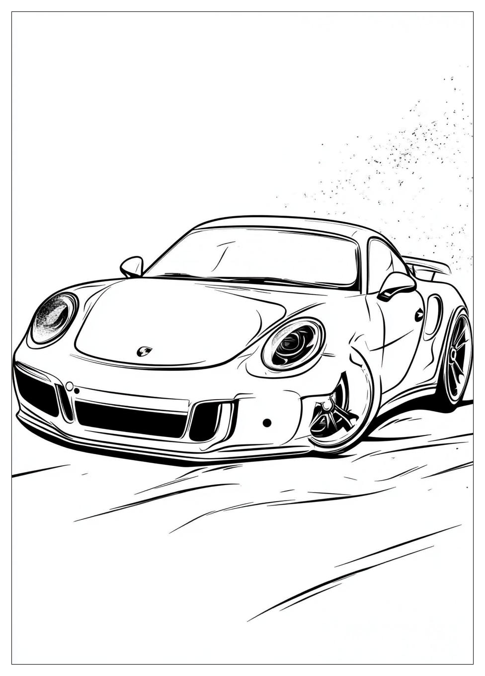 Porsche Coloring Pages-12