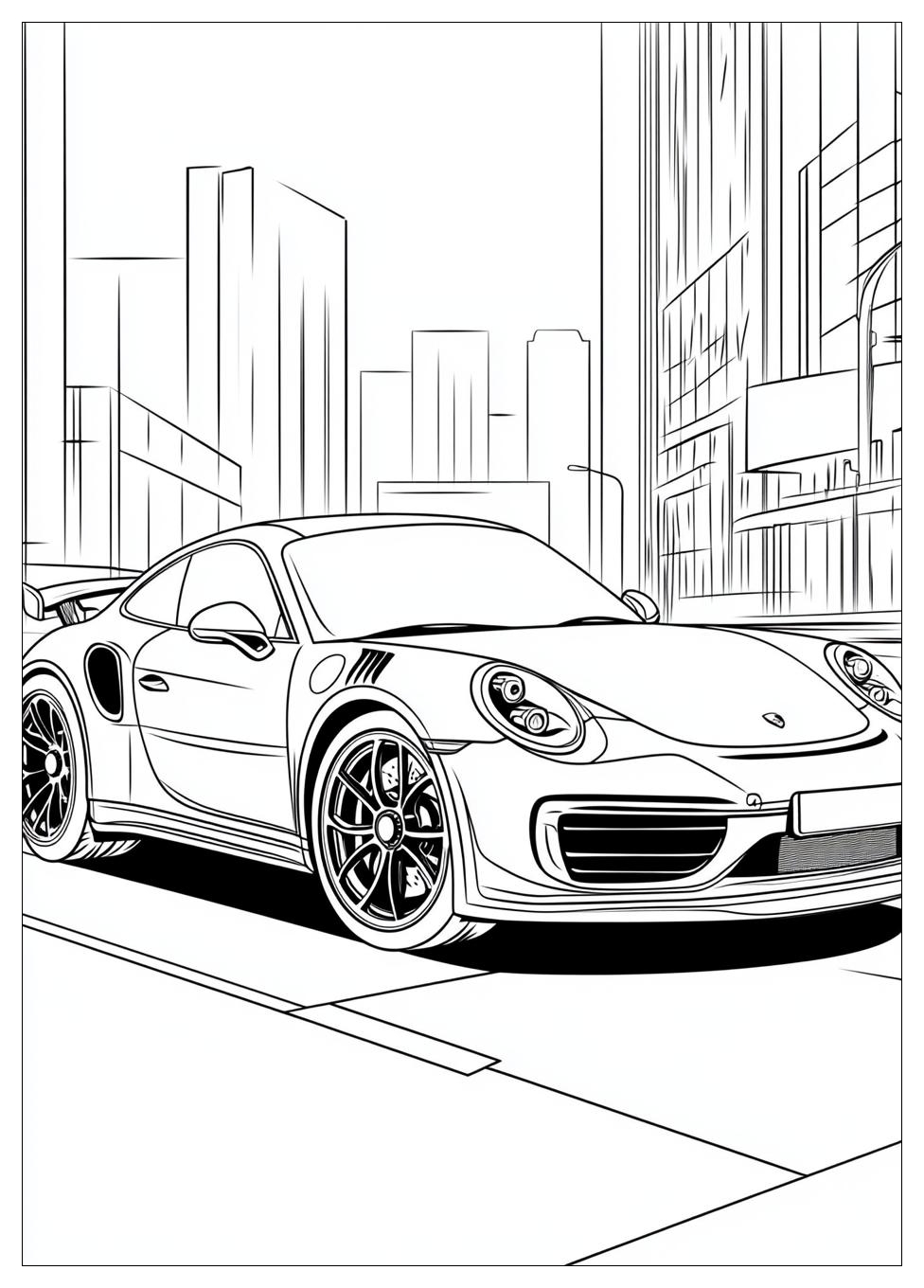 Porsche Coloring Pages-13