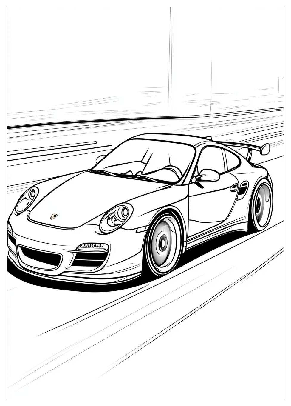 Porsche Coloring Pages-14