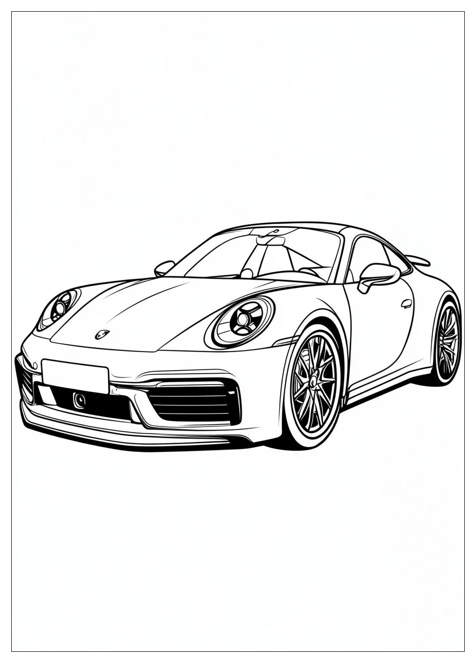 Porsche Coloring Pages-16
