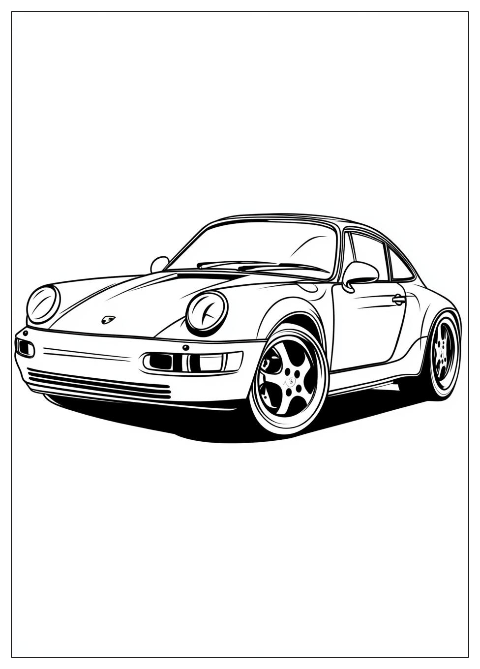 Porsche Coloring Pages-17
