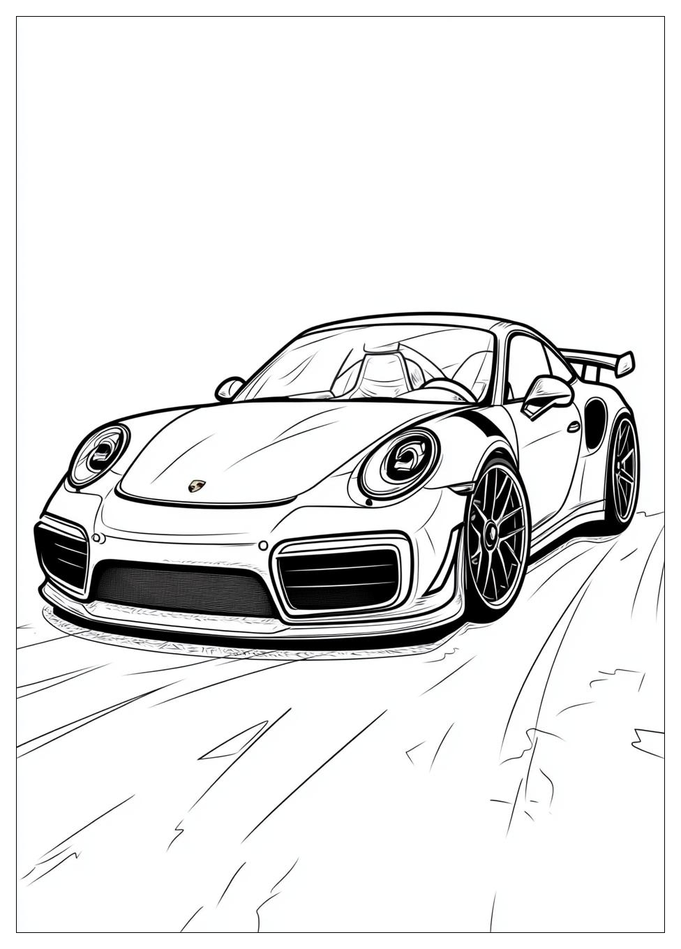 Porsche Coloring Pages-2