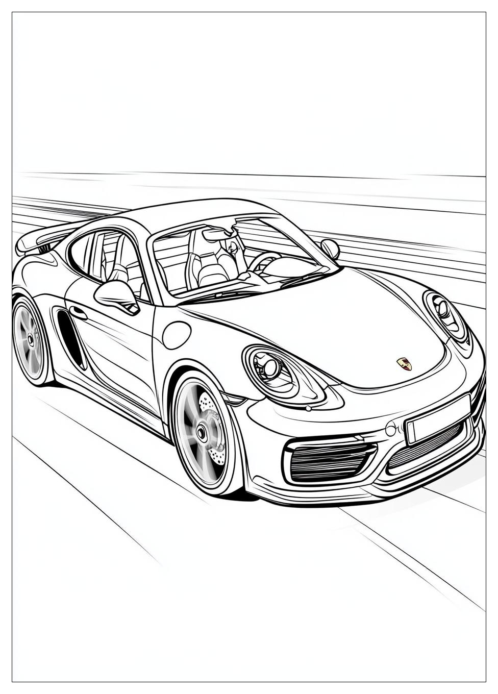 Porsche Coloring Pages-20