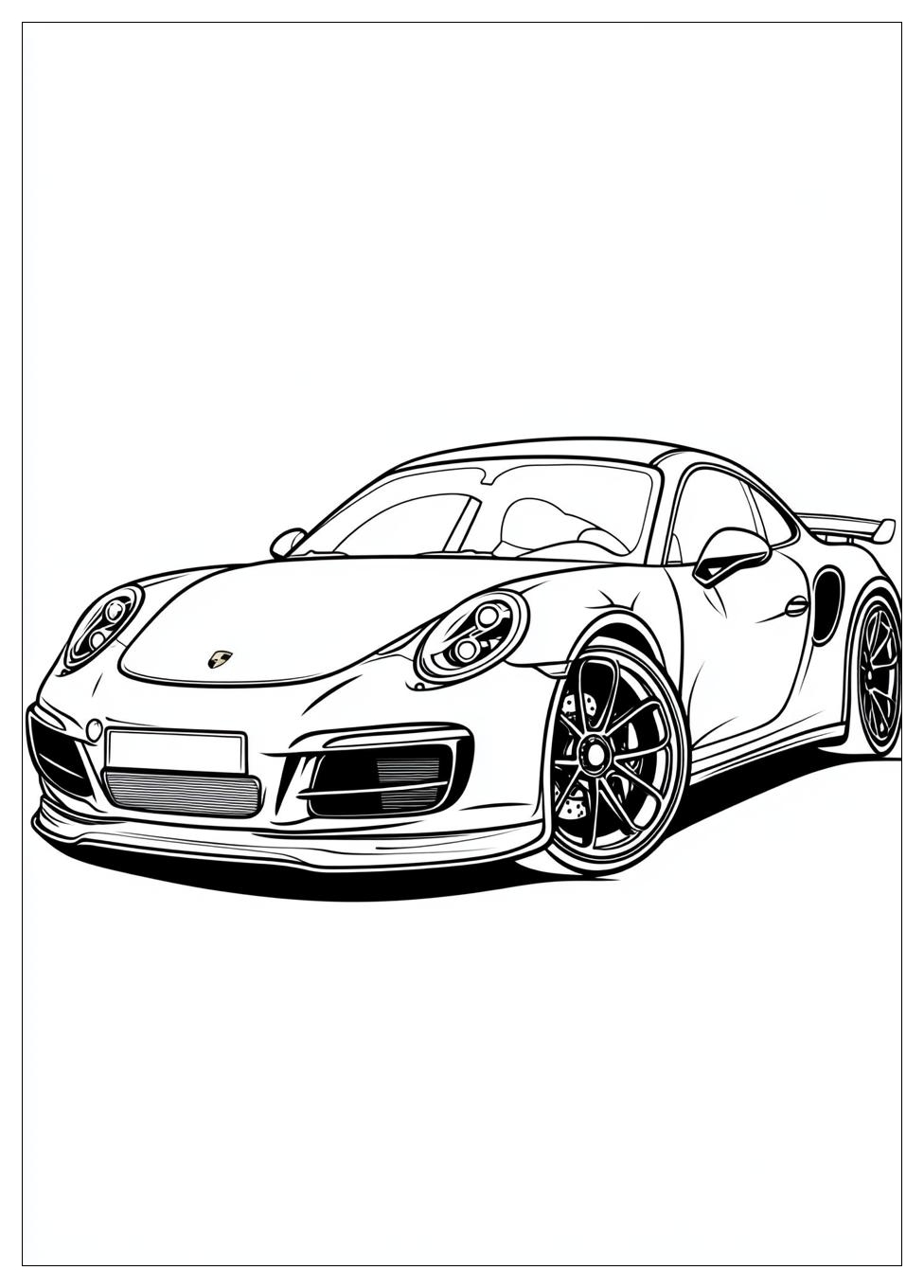 Porsche Coloring Pages-4