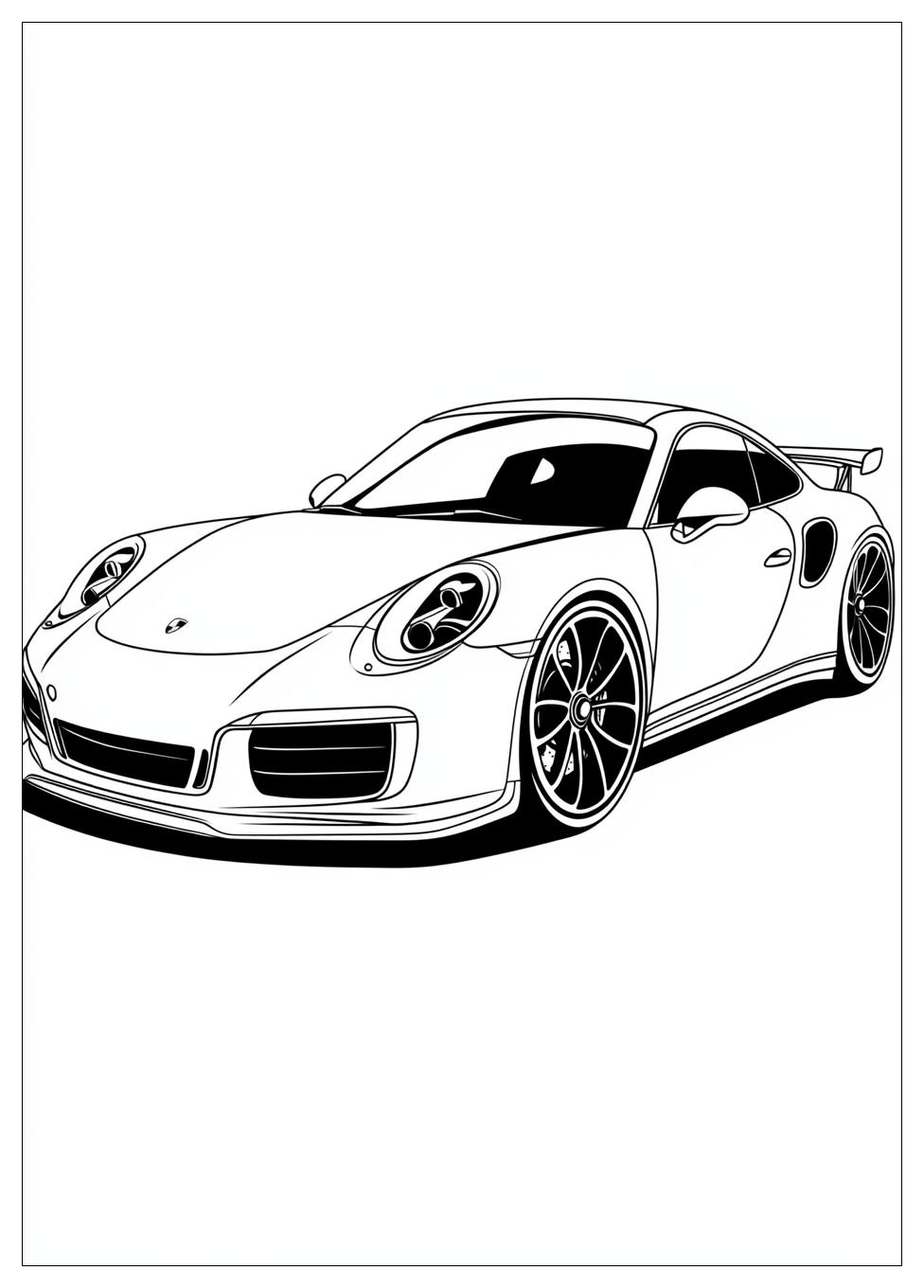 Porsche Coloring Pages-7