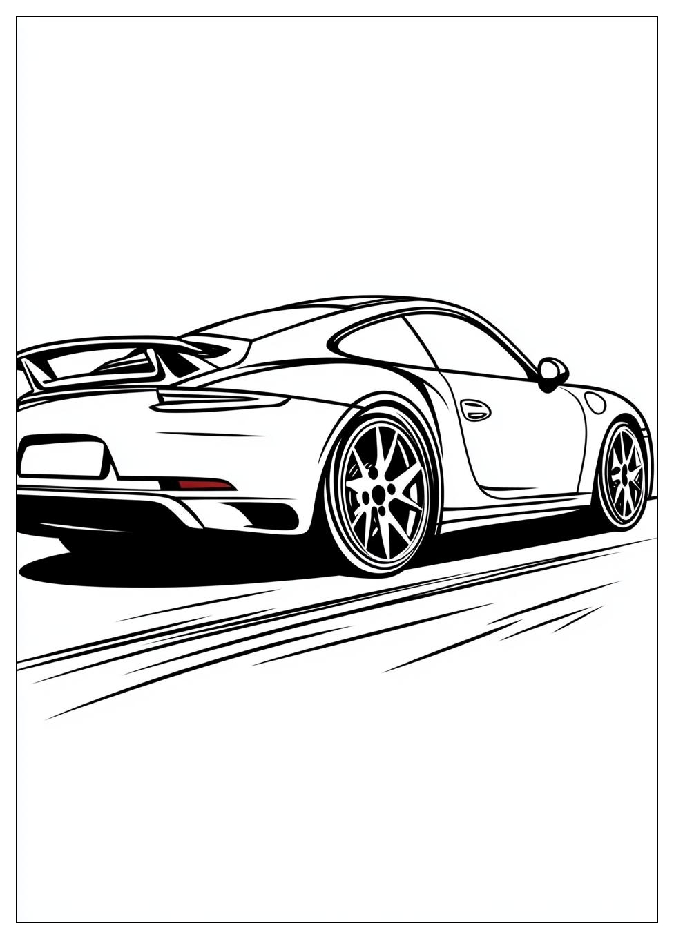 Porsche Coloring Pages-9