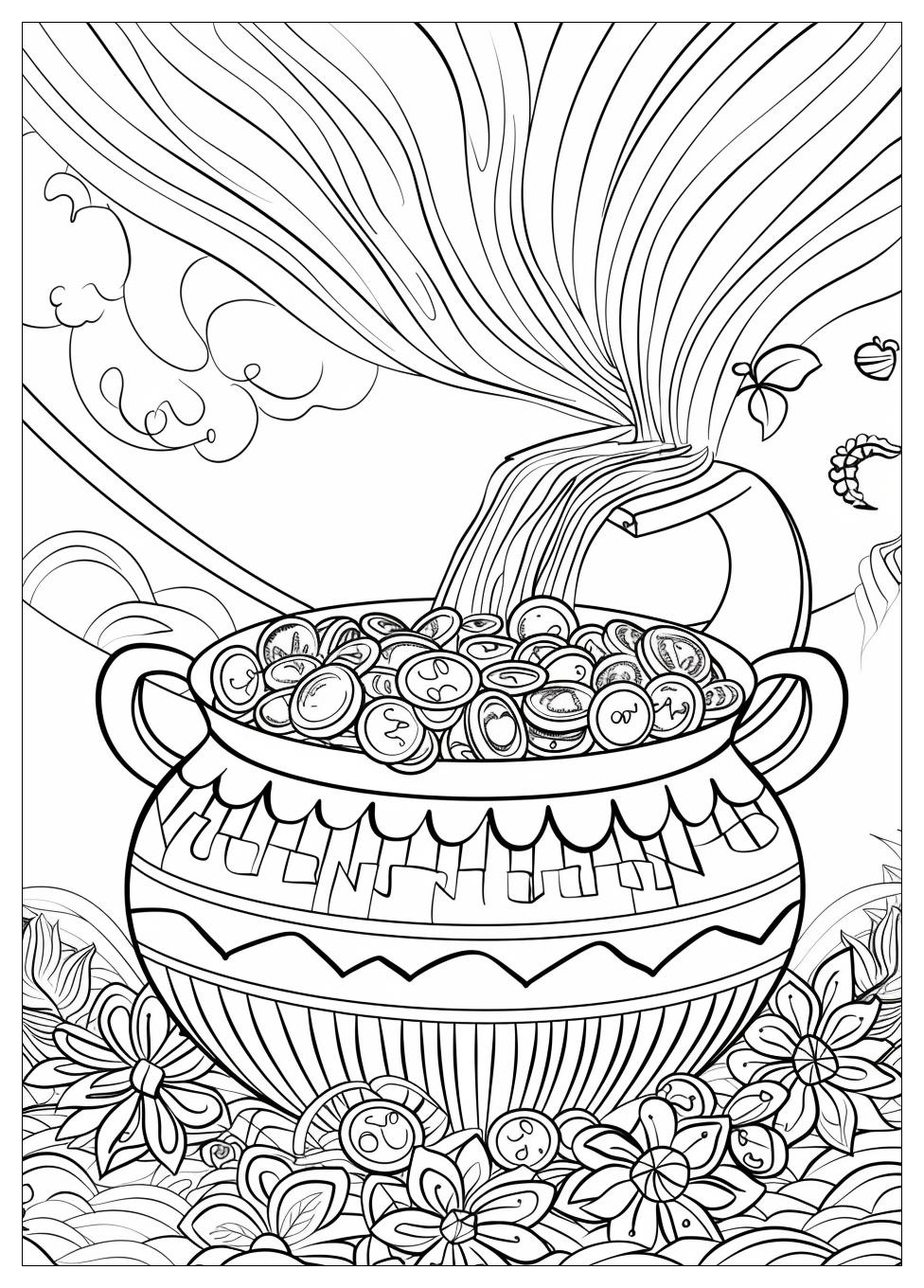 Pot of Gold Coloring Pages-14