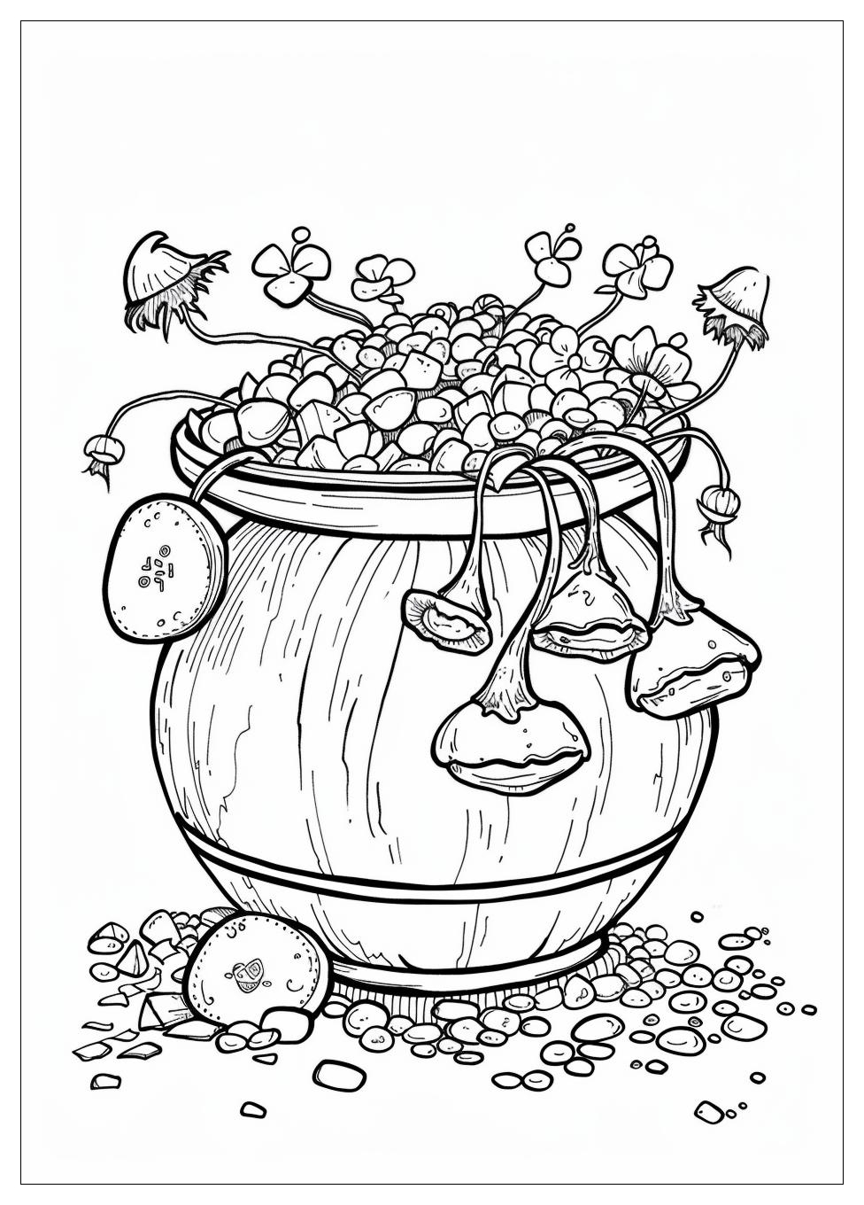 Pot of Gold Coloring Pages-16