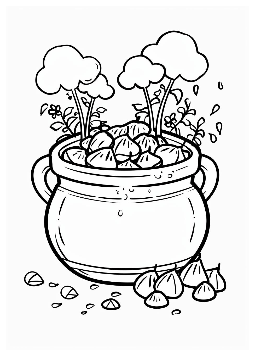 Pot of Gold Coloring Pages-4