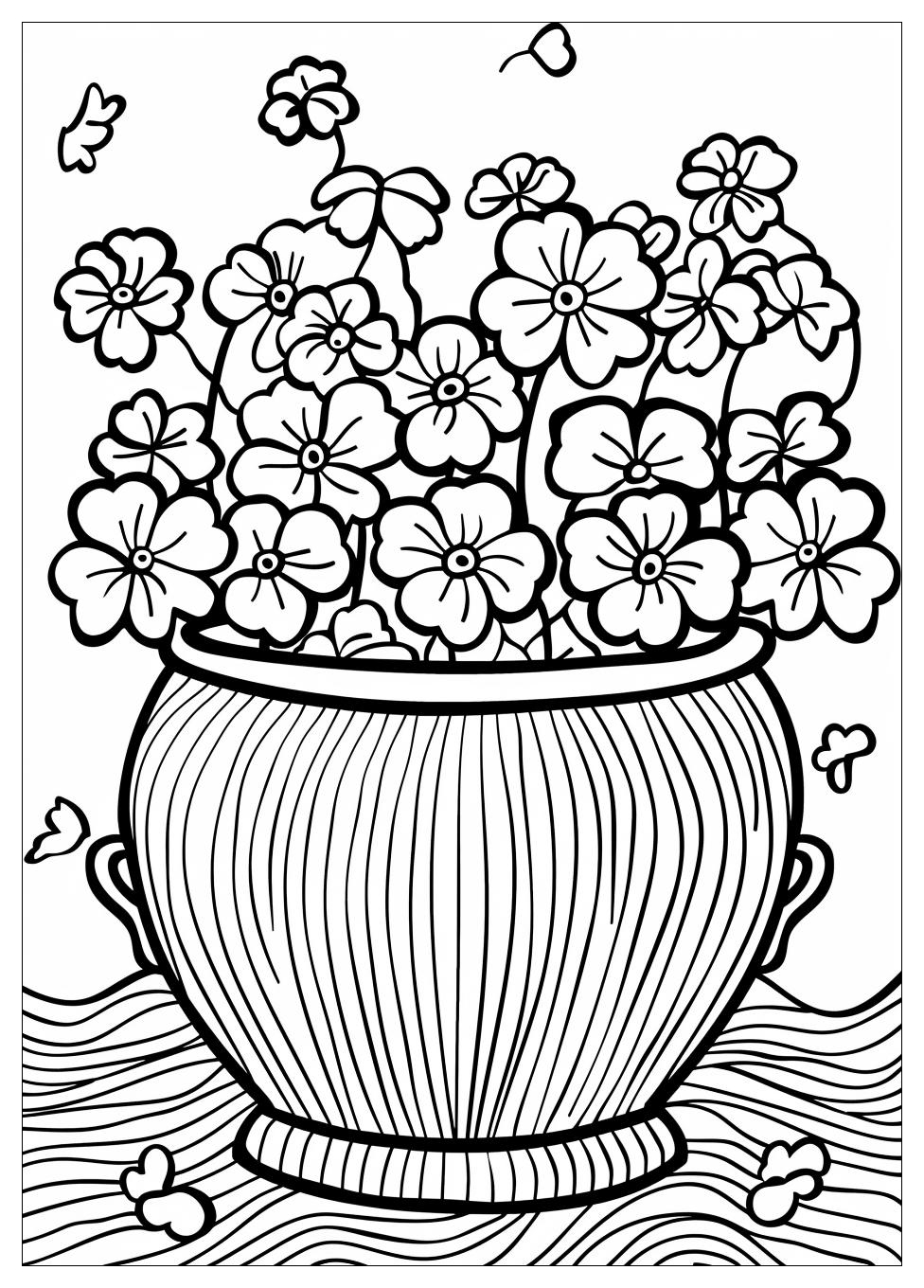 Pot of Gold Coloring Pages-6