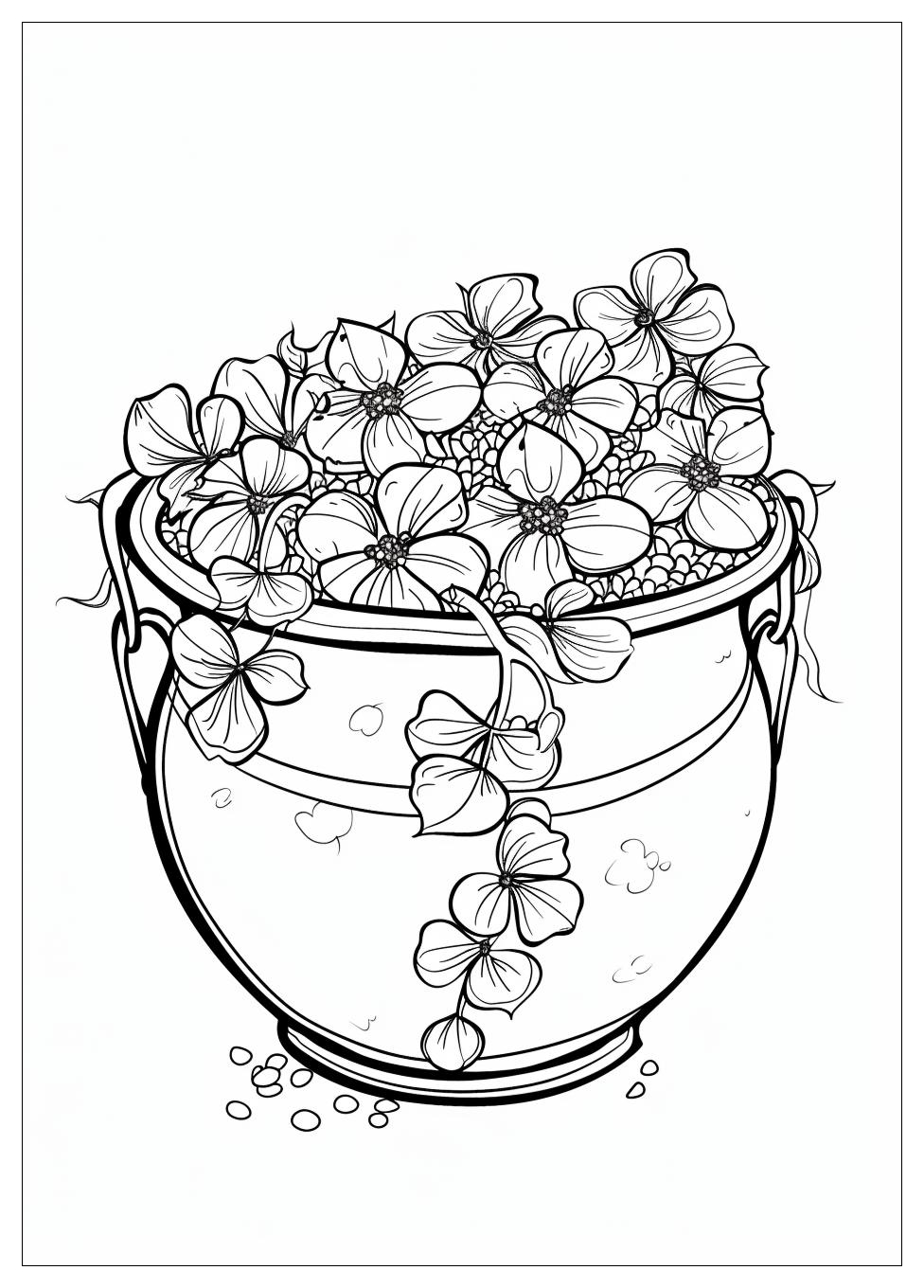 Pot of Gold Coloring Pages-8