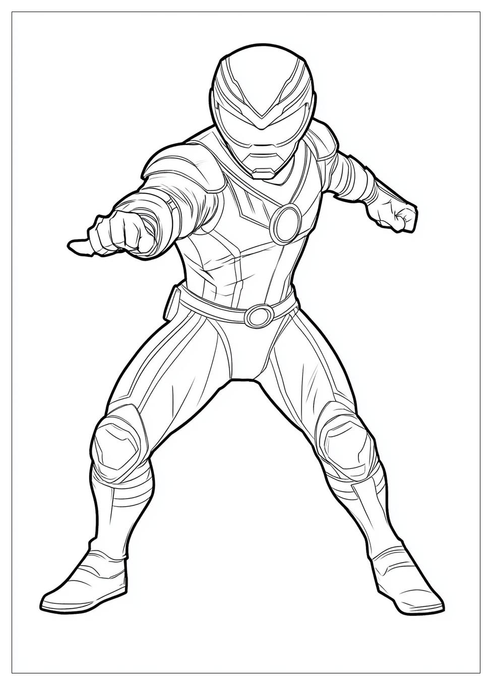 Power Rangers Coloring Pages-11
