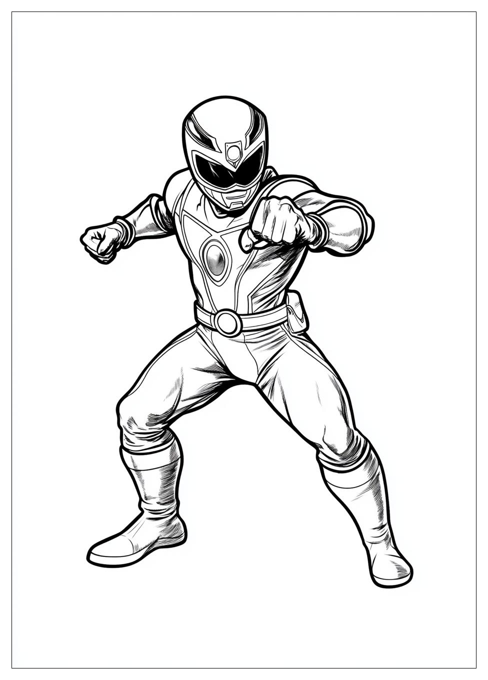 Power Rangers Coloring Pages-12