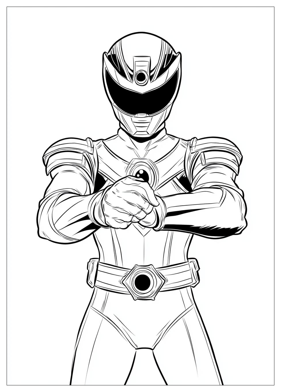 Power Rangers Coloring Pages-14