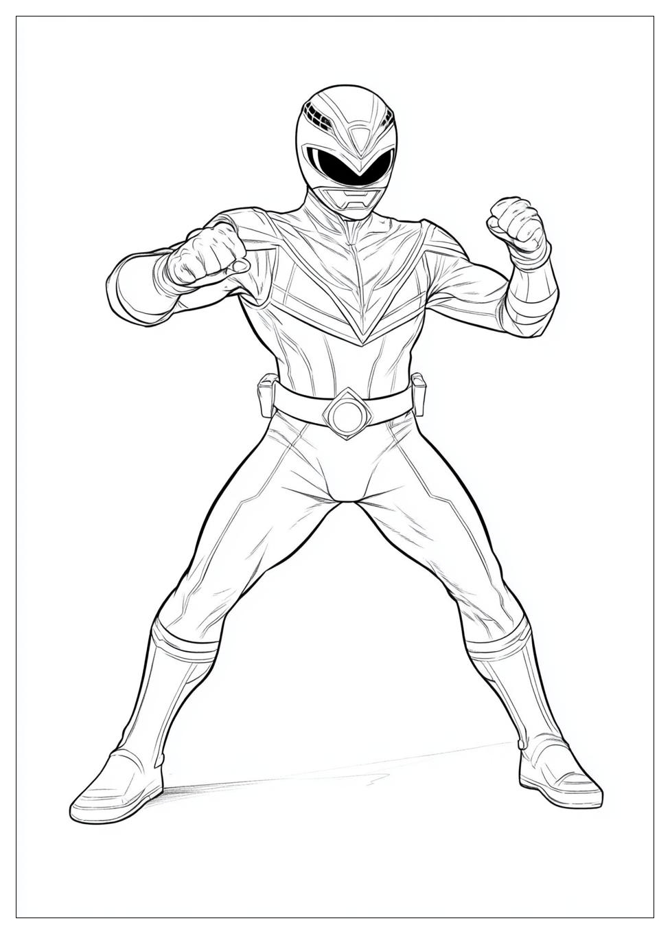 Power Rangers Coloring Pages-16