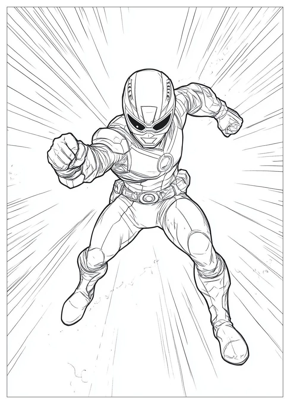 Power Rangers Coloring Pages-17