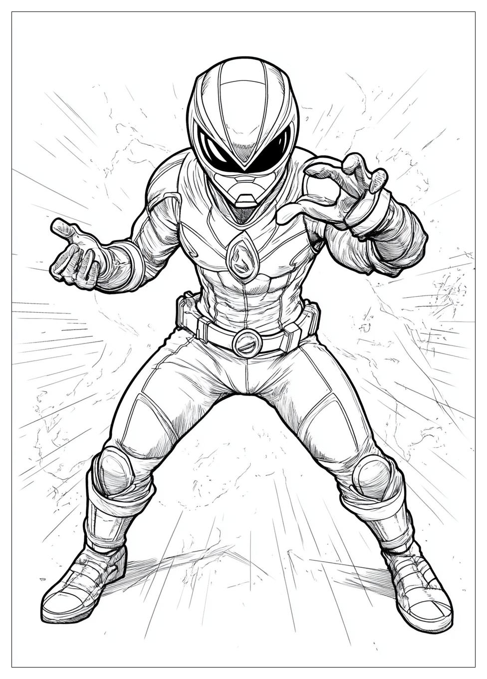 Power Rangers Coloring Pages-19
