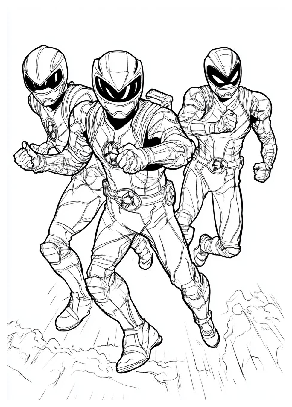 Power Rangers Coloring Pages-20