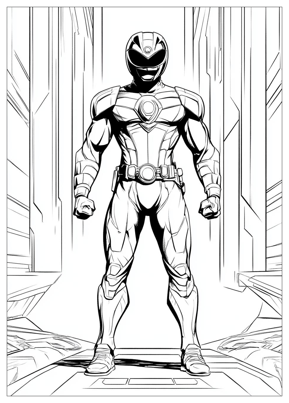 Power Rangers Coloring Pages-3
