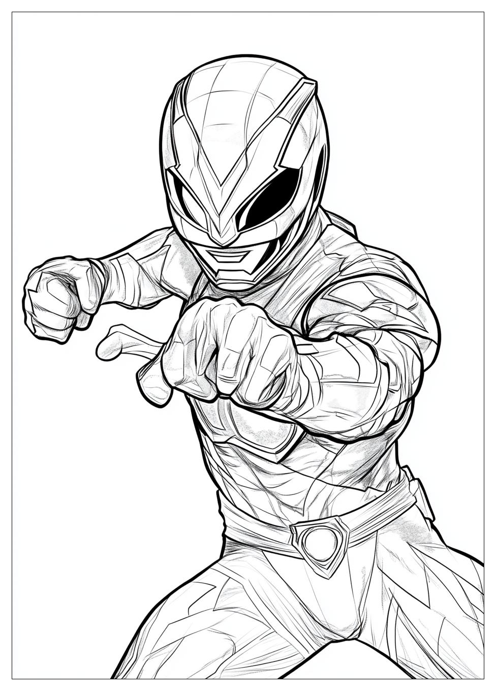Power Rangers Coloring Pages-4