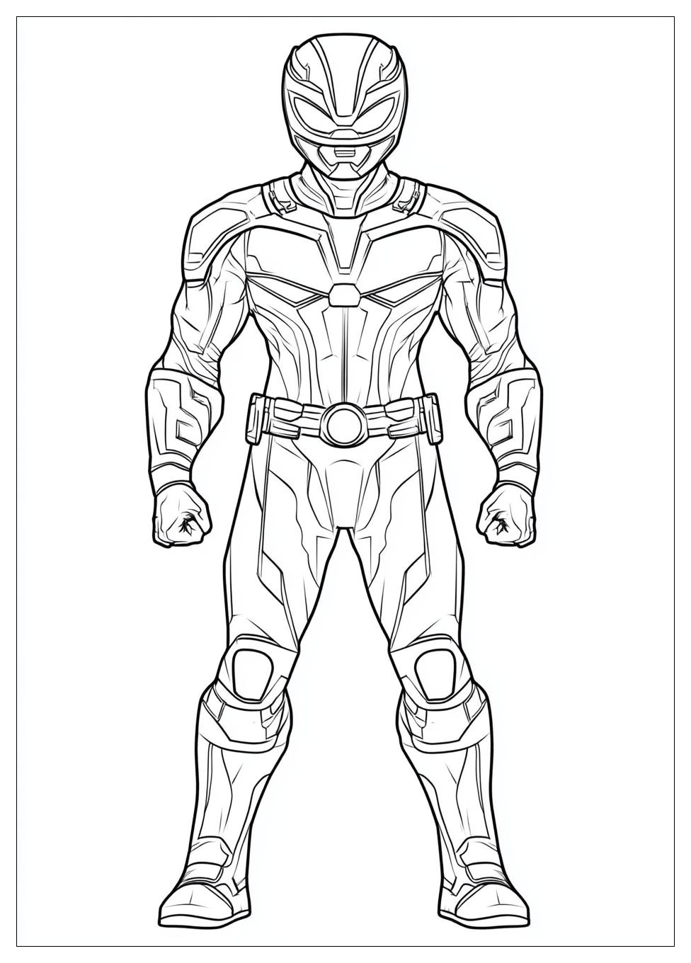 Power Rangers Coloring Pages-5