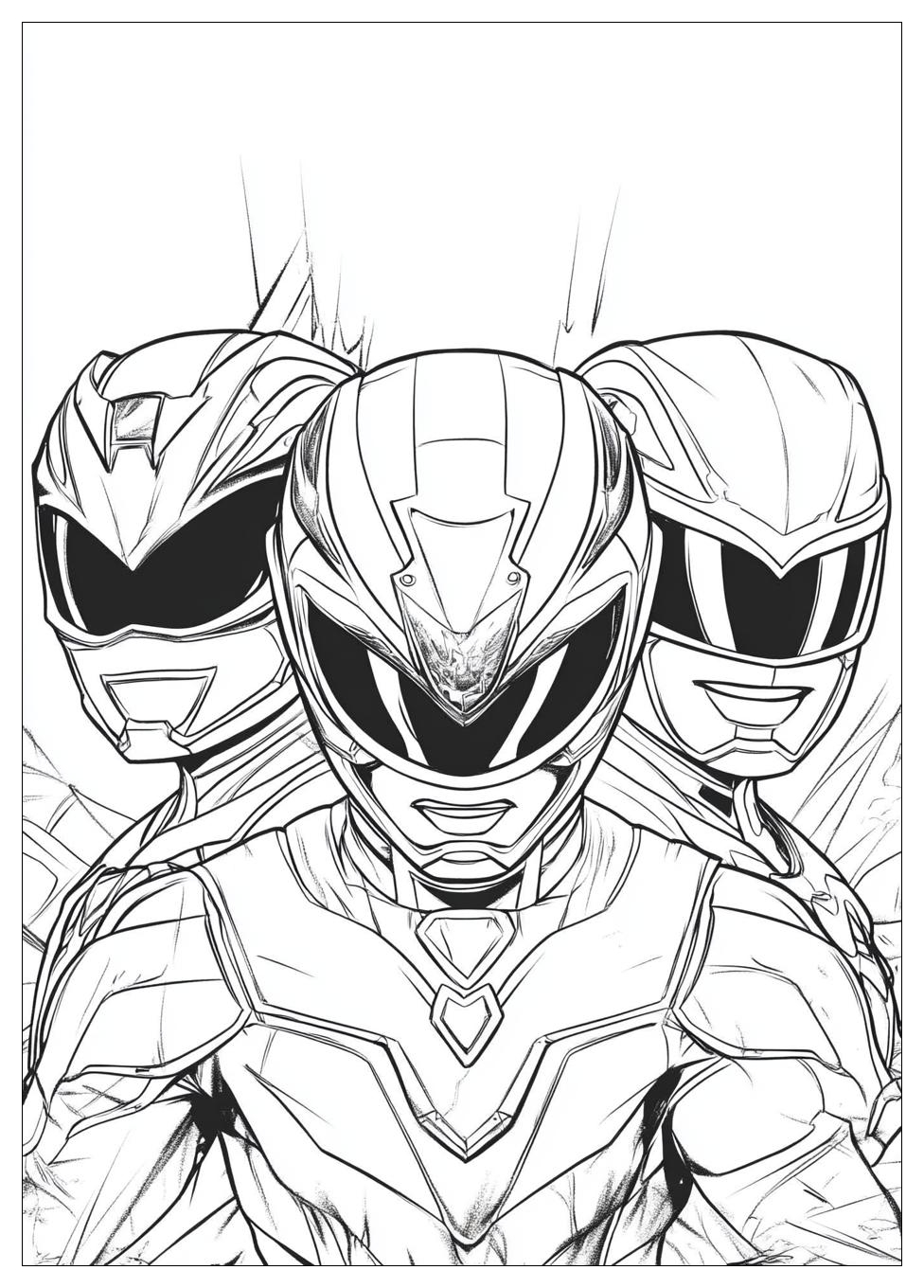 Power Rangers Coloring Pages-6