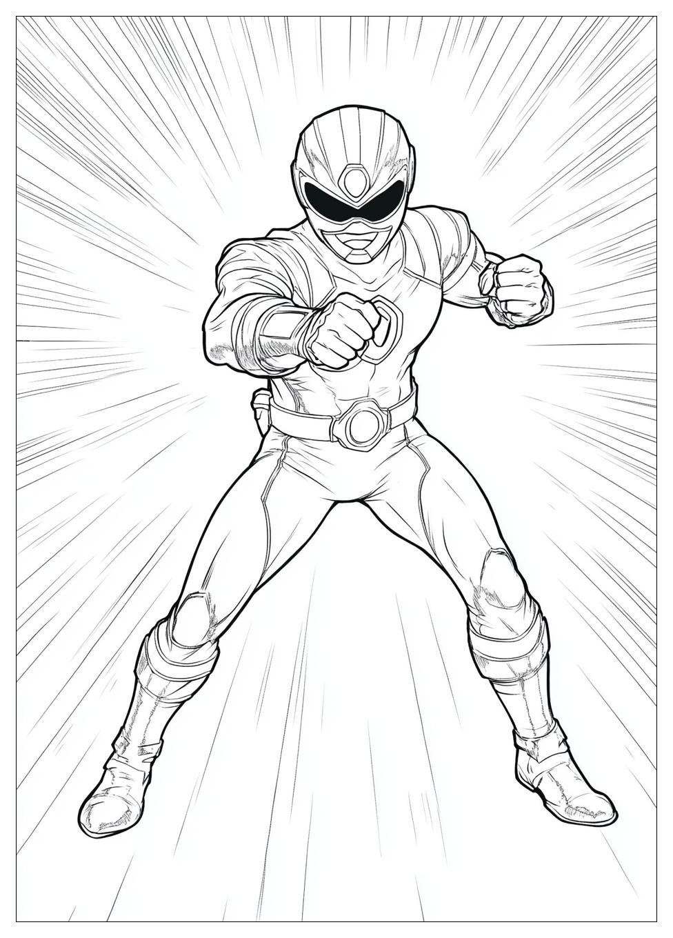Power Rangers Coloring Pages-9