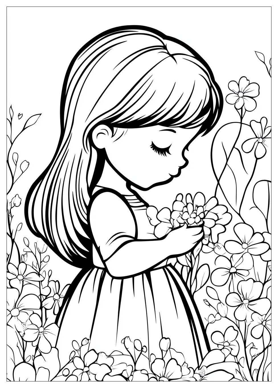 Precious Moments Coloring Pages-1