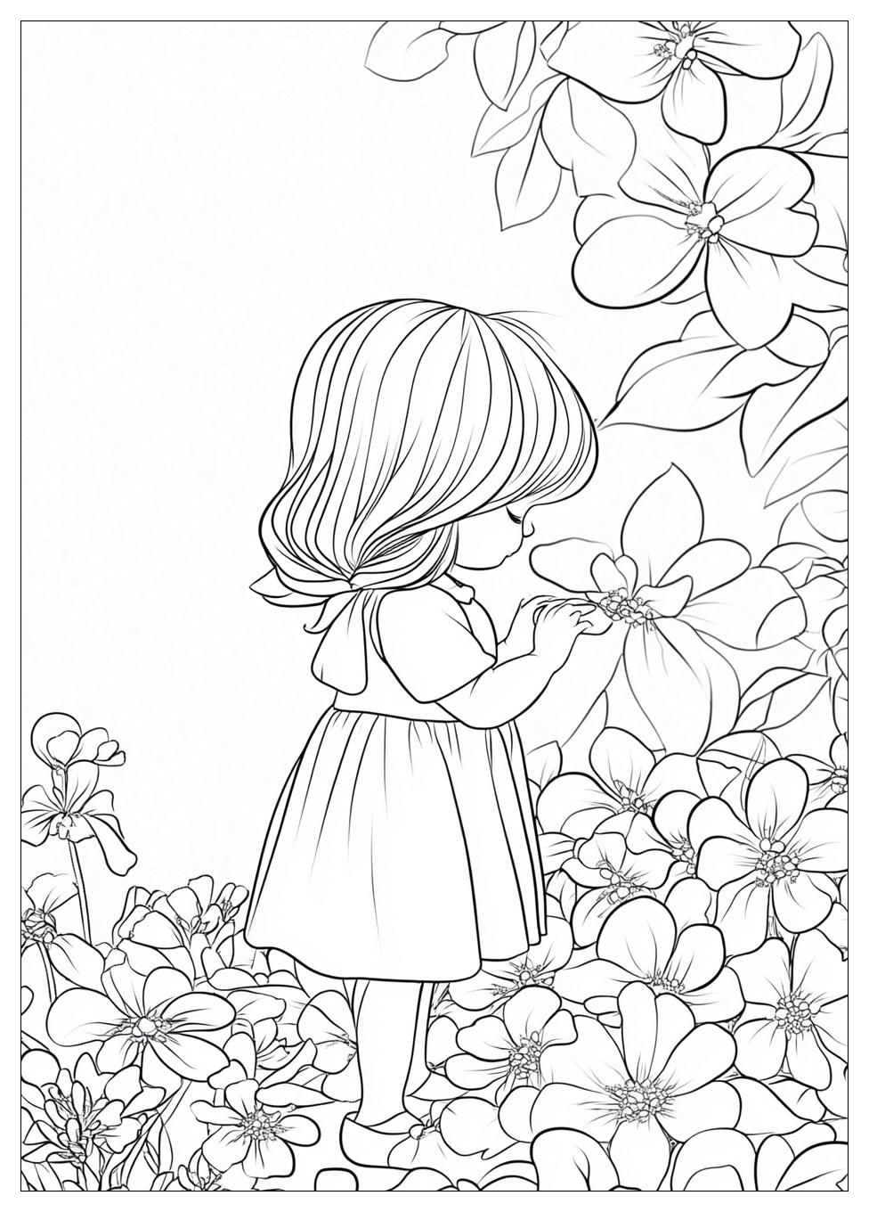 Precious Moments Coloring Pages-11