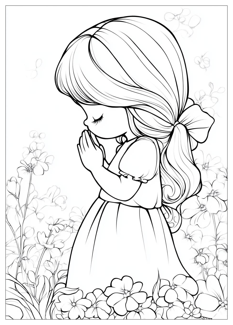 Precious Moments Coloring Pages-13