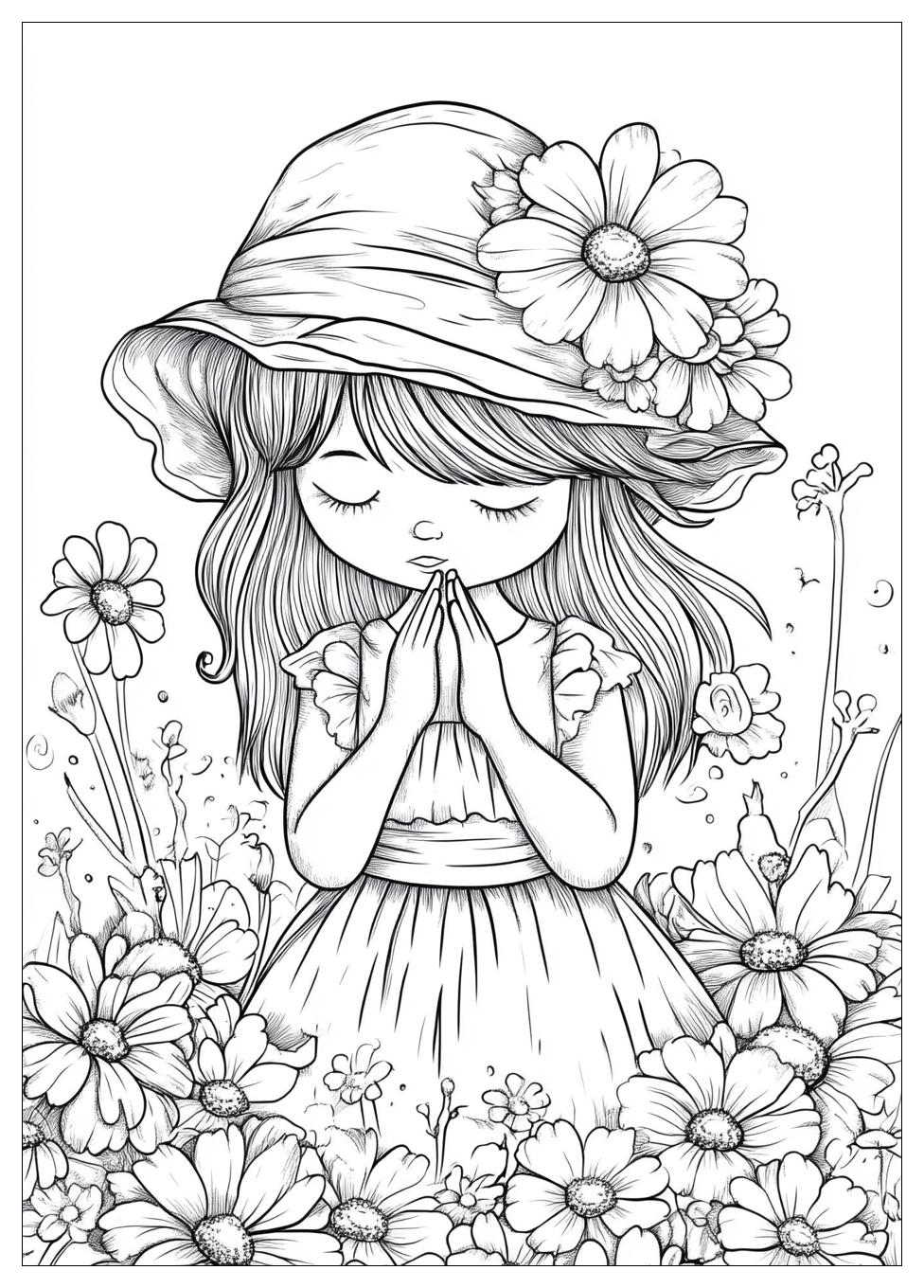 Precious Moments Coloring Pages-15