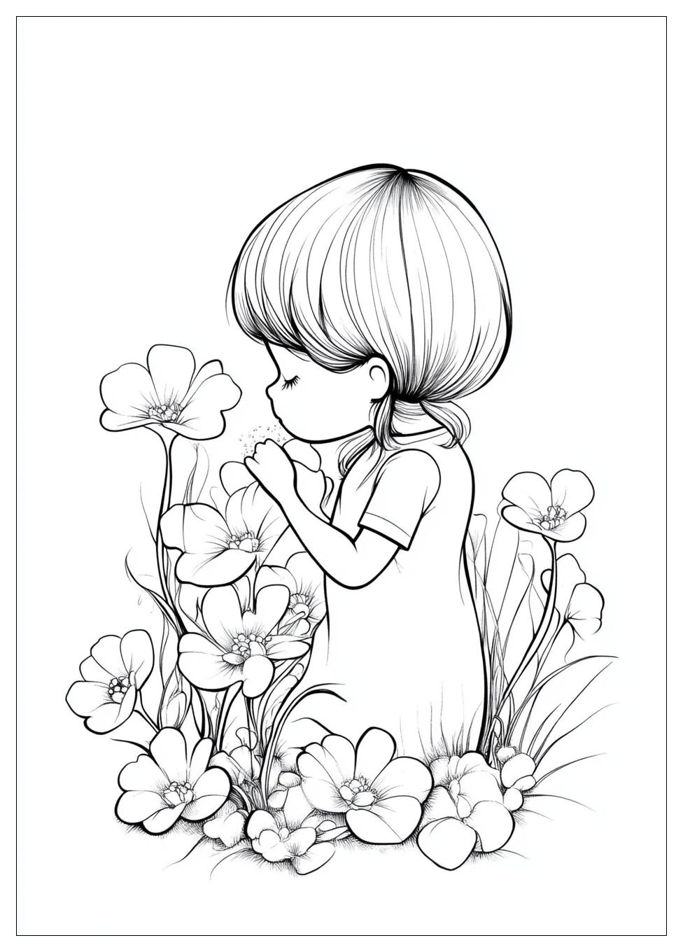 Precious Moments Coloring Pages-18