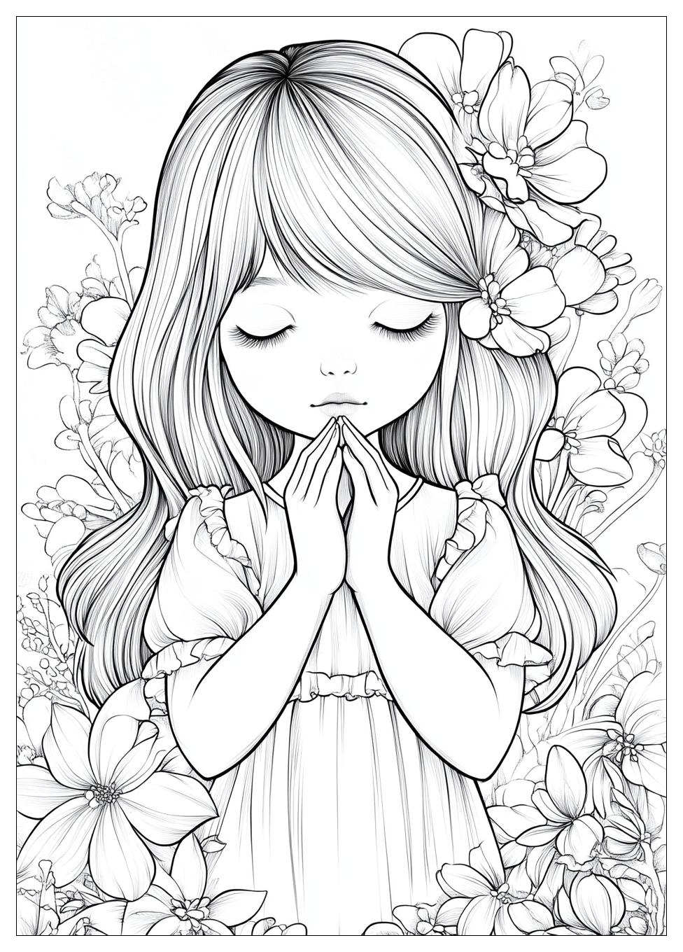 Precious Moments Coloring Pages-20