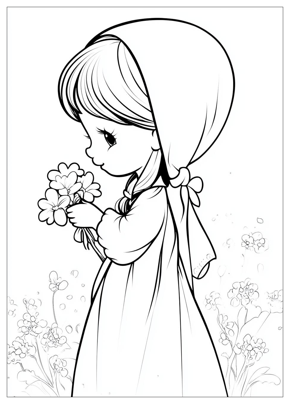 Precious Moments Coloring Pages-3