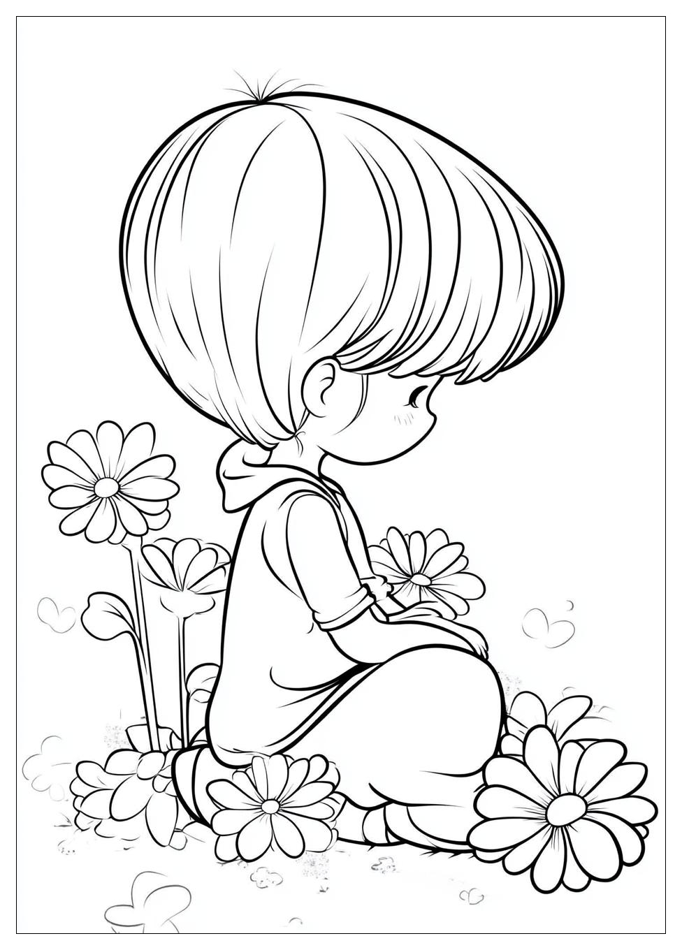 Precious Moments Coloring Pages-4