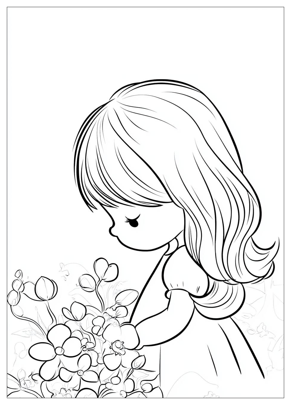 Precious Moments Coloring Pages-9