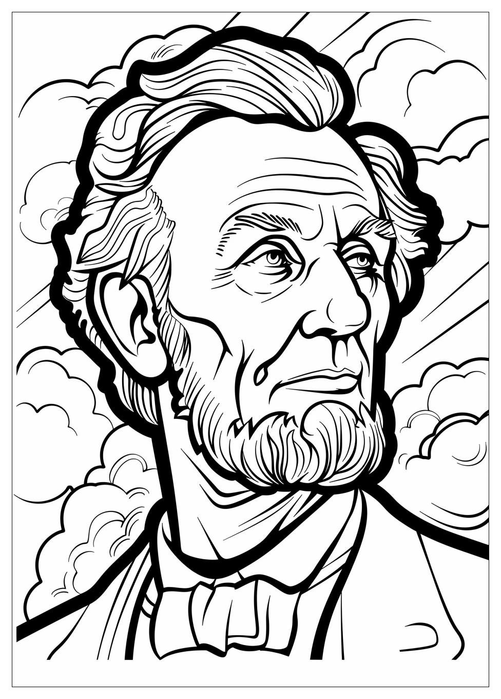 Presidents Day Coloring Pages-11
